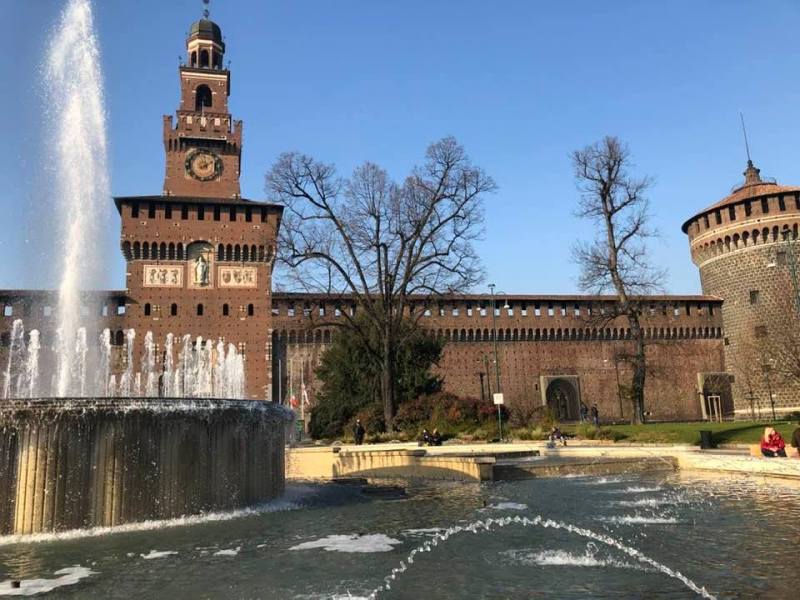 Discovering Milan II: Castello Sforzesco, Brera, Cenacolo Vinciano.