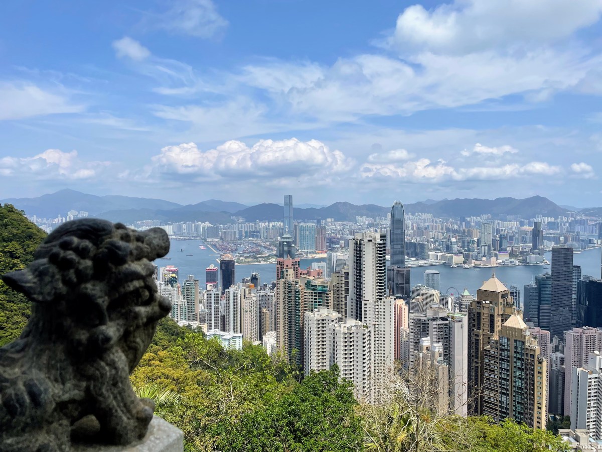 Hong Kong: Victoria Peak, Chater Garden e HK Park